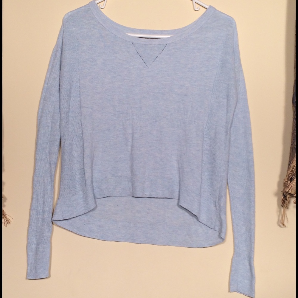 American Eagle XS Baby Blue Sweater